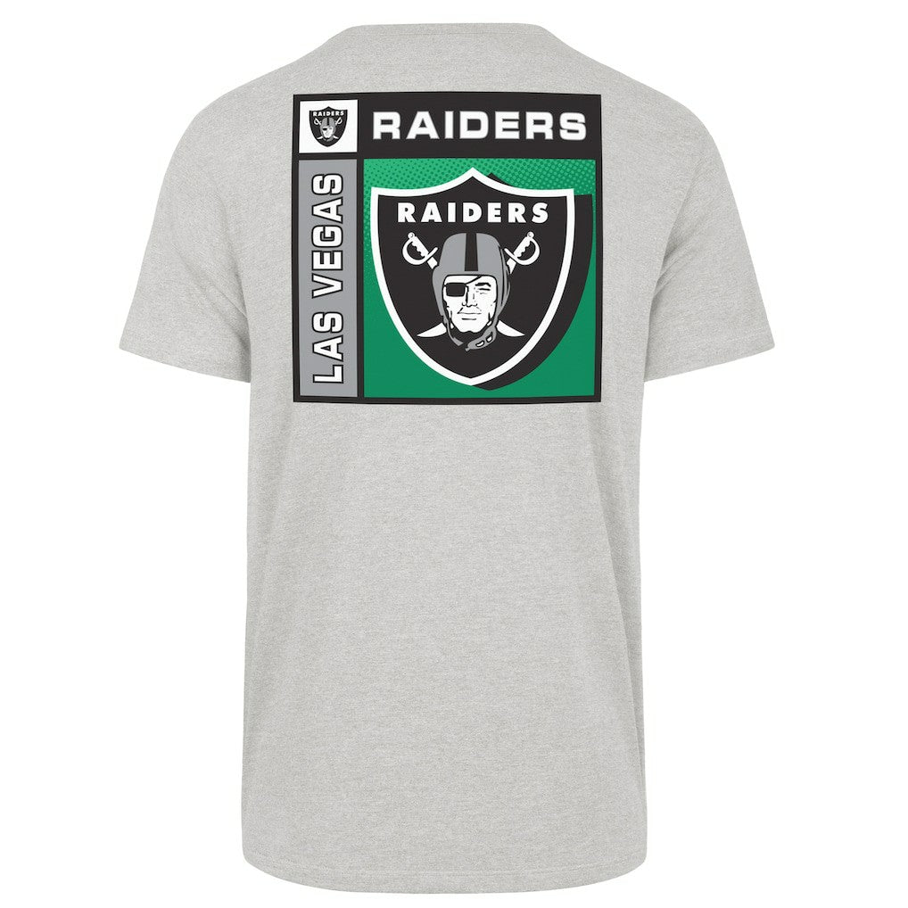 Las Vegas Raiders '47 Chrome Plate Franklin T-Shirt Gray - 47 brand