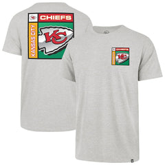 Kansas City Chiefs '47 Chrome Plate Franklin T-Shirt Gray - 47 brand