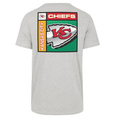 Kansas City Chiefs '47 Chrome Plate Franklin T-Shirt Gray - 47 brand