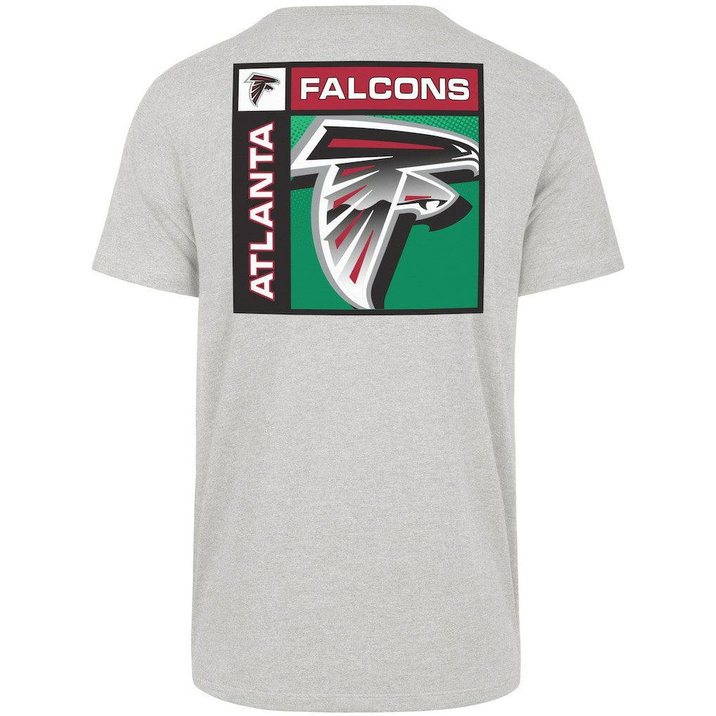 Atlanta Falcons '47 Chrome Plate Franklin T-Shirt Gray - 47 brand
