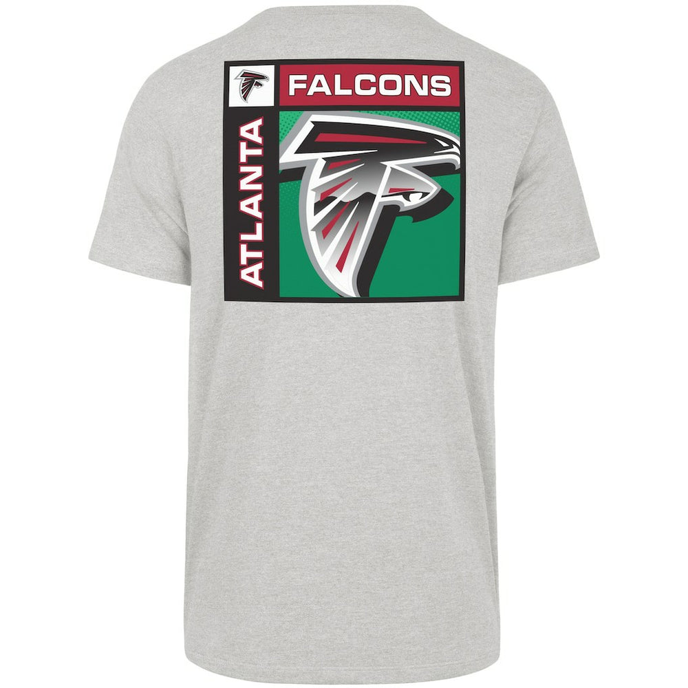 Atlanta Falcons '47 Chrome Plate Franklin T-Shirt Gray - 47 brand