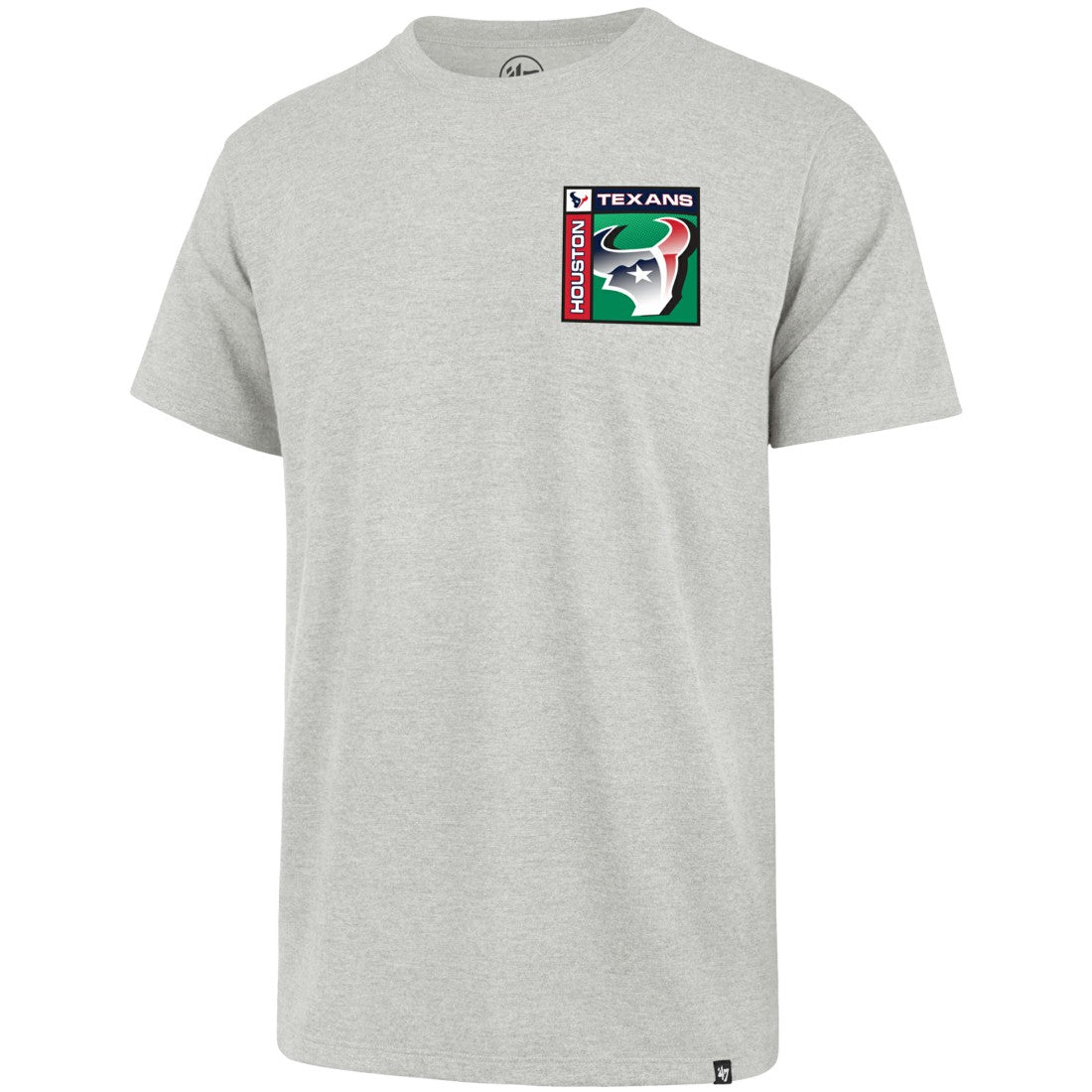 Houston Texans '47 Chrome Plate Franklin T-Shirt Gray - 47 brand