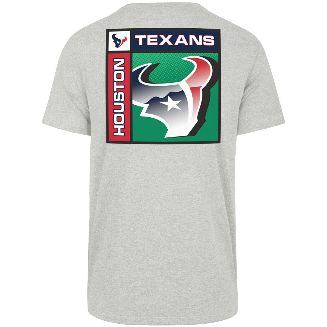 Houston Texans '47 Chrome Plate Franklin T-Shirt Gray - 47 brand