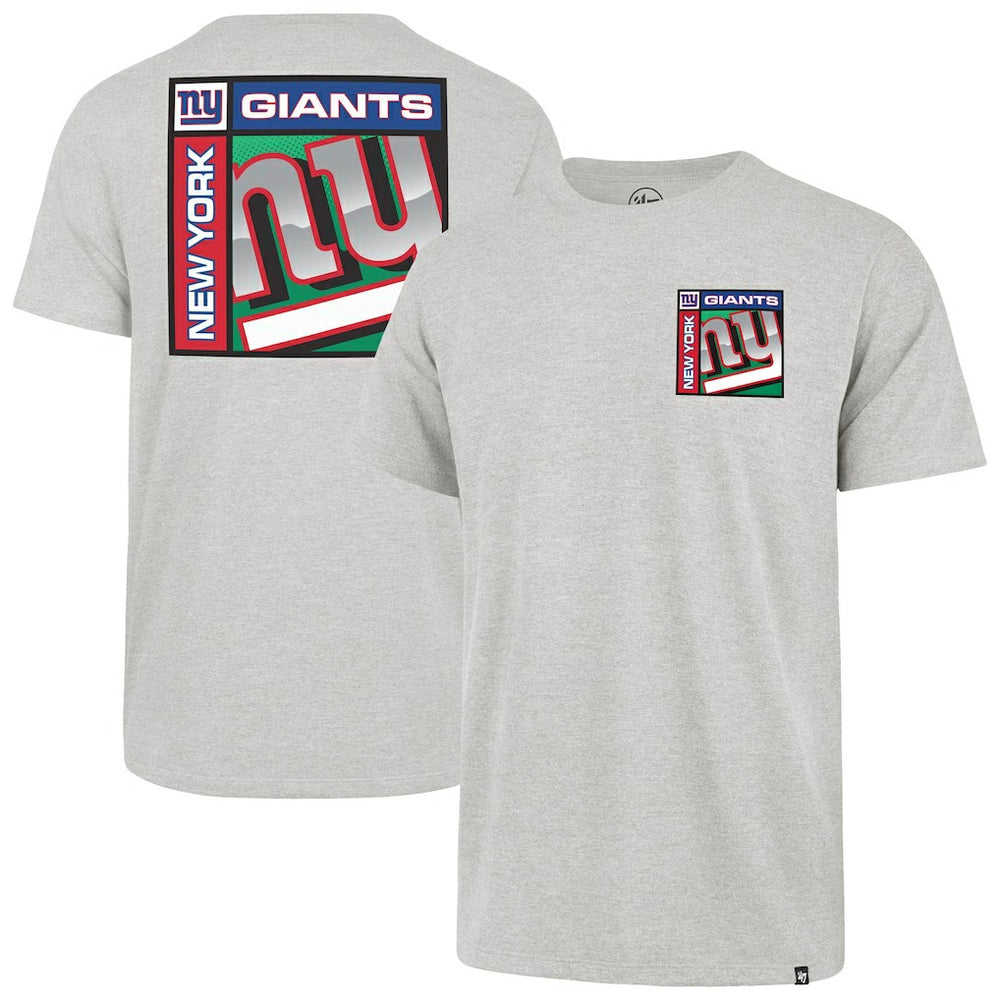 New York Giants '47 Chrome Plate Franklin T-Shirt Gray - 47 brand