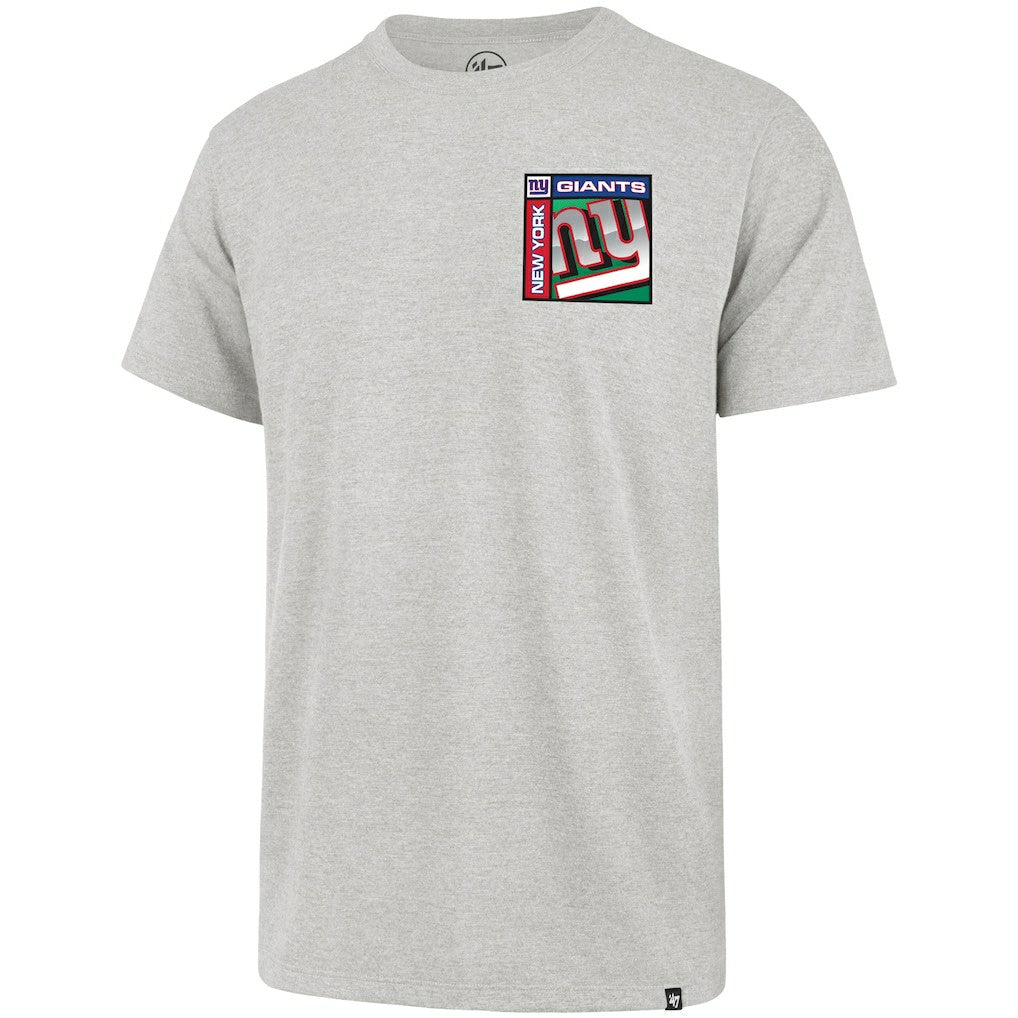 New York Giants '47 Chrome Plate Franklin T-Shirt Gray - 47 brand