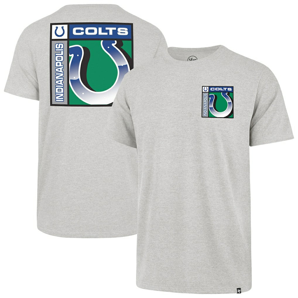 Indianapolis Colts '47 Chrome Plate Franklin T-Shirt Gray - 47 brand
