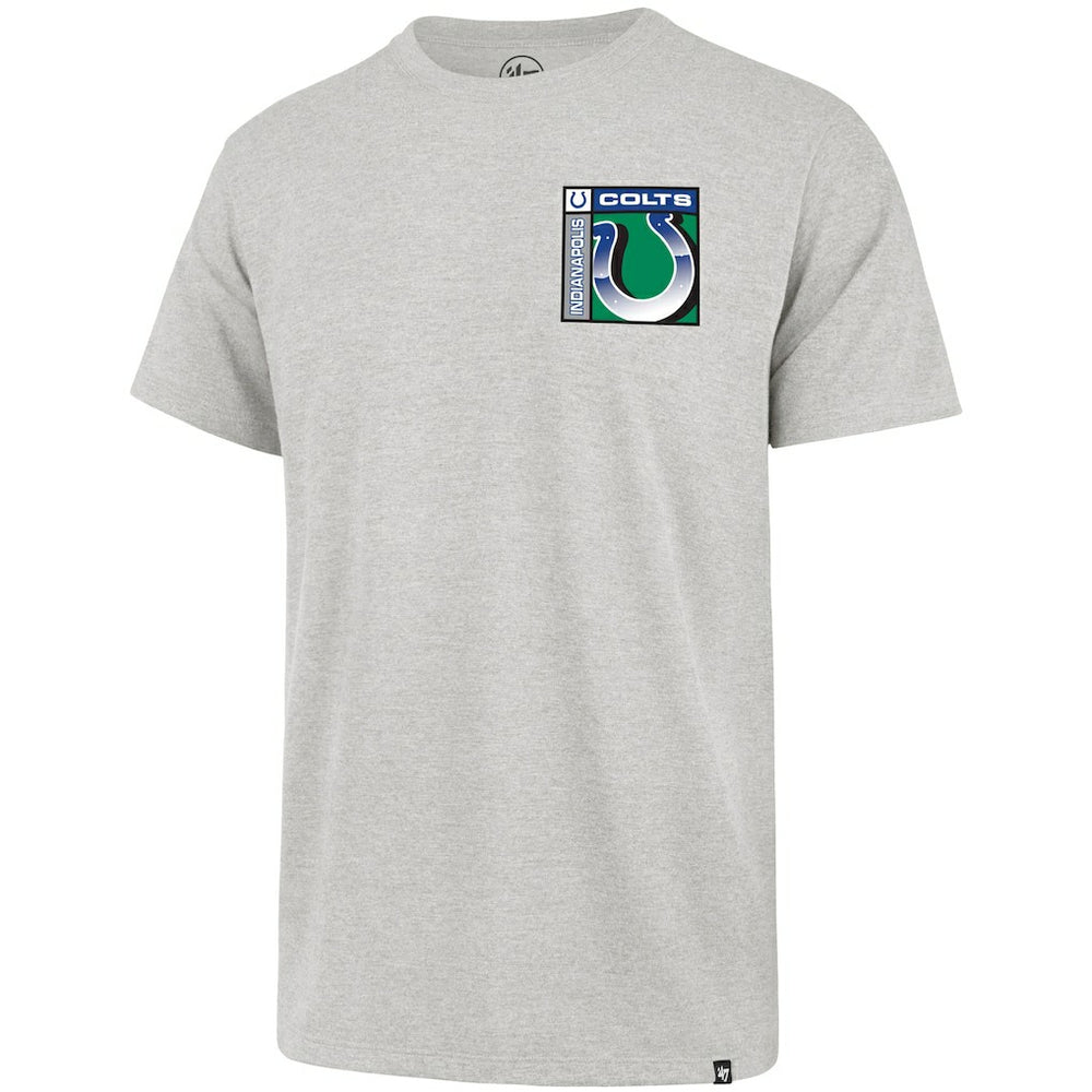 Indianapolis Colts '47 Chrome Plate Franklin T-Shirt Gray - 47 brand