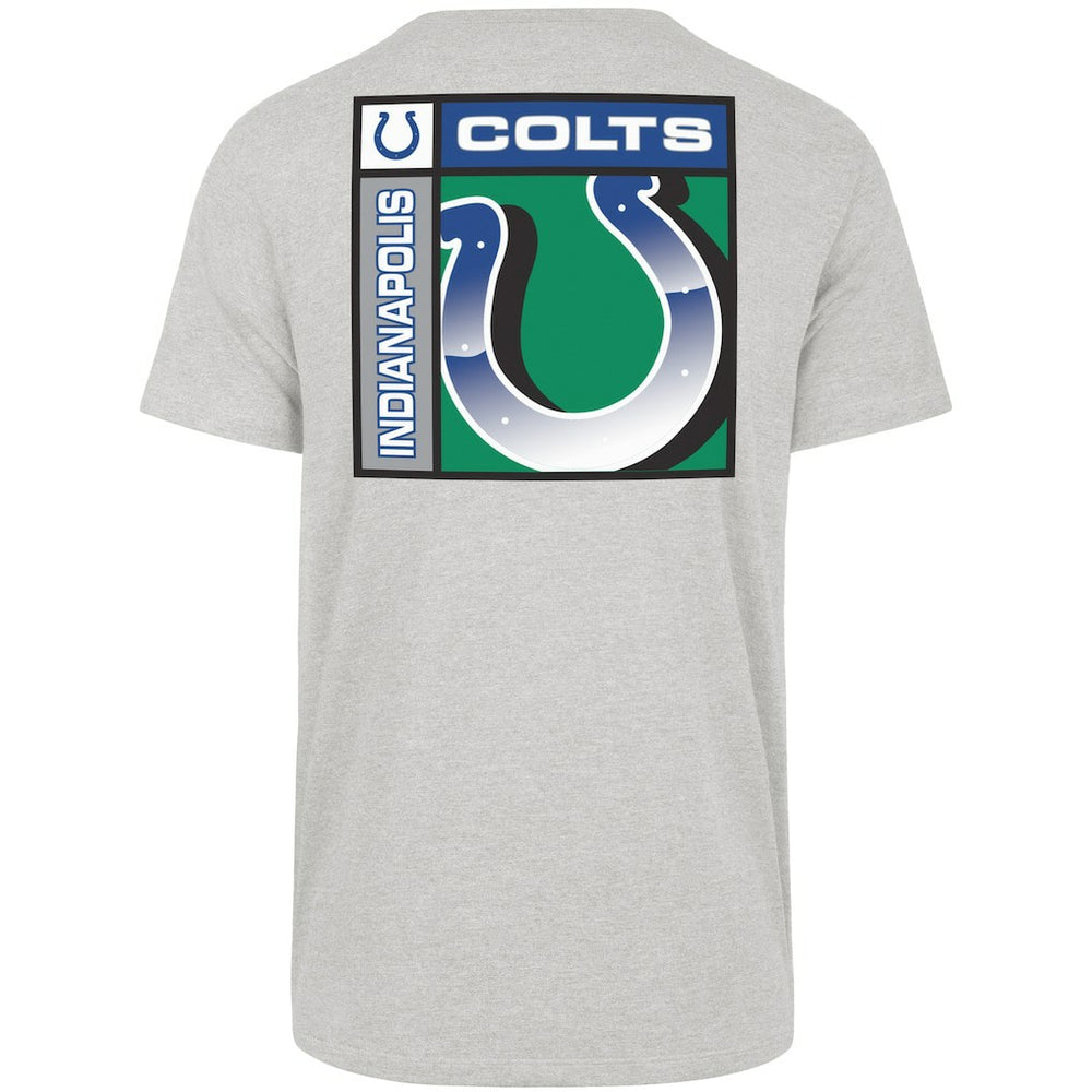 Indianapolis Colts '47 Chrome Plate Franklin T-Shirt Gray - 47 brand