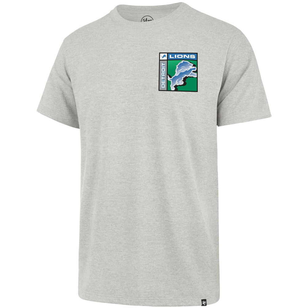 Detroit Lions '47 Chrome Plate Franklin T-Shirt Gray - 47 brand