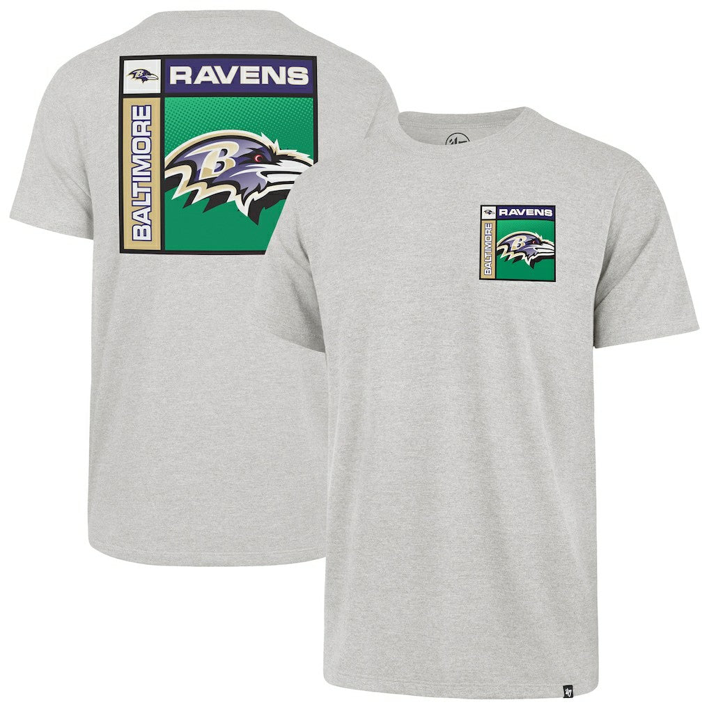 Baltimore Ravens '47 Chrome Plate Franklin T-Shirt Gray - 47 brand