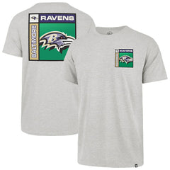 Baltimore Ravens '47 Chrome Plate Franklin T-Shirt Gray - 47 brand