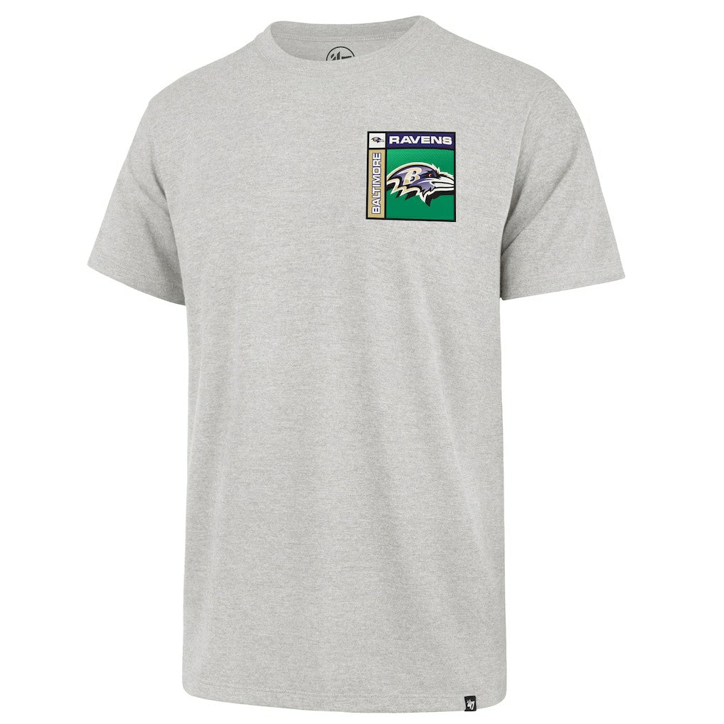 Baltimore Ravens '47 Chrome Plate Franklin T-Shirt Gray - 47 brand