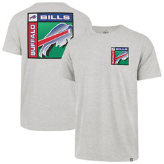 Buffalo Bills '47 Chrome Plate Franklin T-Shirt Gray - 47 brand