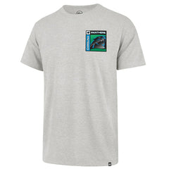 Carolina Panthers '47 Chrome Plate Franklin T-Shirt Gray - 47 brand