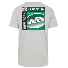 New York Jets '47 Chrome Plate Franklin T-Shirt Gray - 47 brand