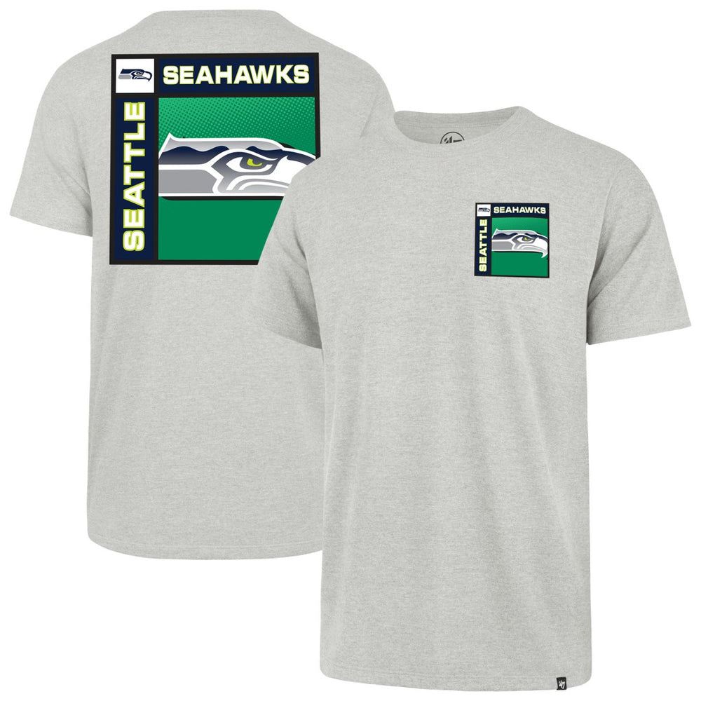 Seattle Seahawks '47 Chrome Plate Franklin T-Shirt Gray - 47 brand