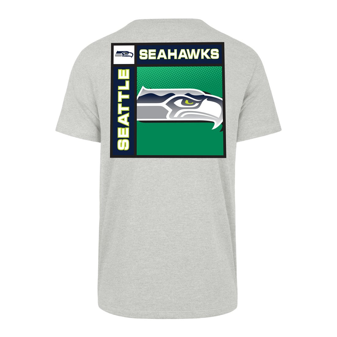 Seattle Seahawks '47 Chrome Plate Franklin T-Shirt Gray - 47 brand