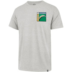 Los Angeles Chargers '47 Chrome Plate Franklin T-Shirt Gray - 47 brand