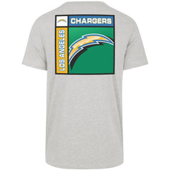 Los Angeles Chargers '47 Chrome Plate Franklin T-Shirt Gray - 47 brand