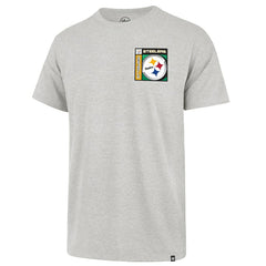 Pittsburgh Steelers '47 Chrome Plate Franklin T-Shirt Gray - 47 brand