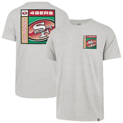 San Francisco 49ers '47 Chrome Plate Franklin T-Shirt Gray - 47 brand