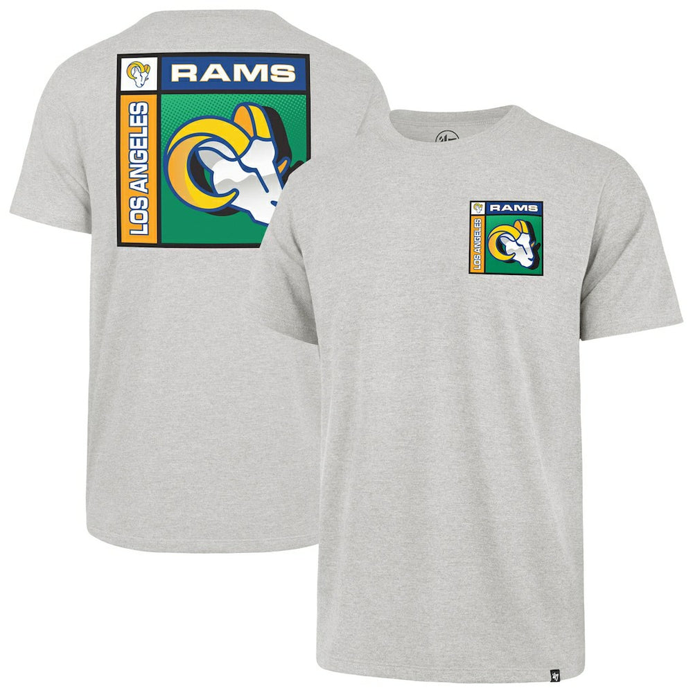 Los Angeles Rams '47 Chrome Plate Franklin T-Shirt Gray - 47 brand