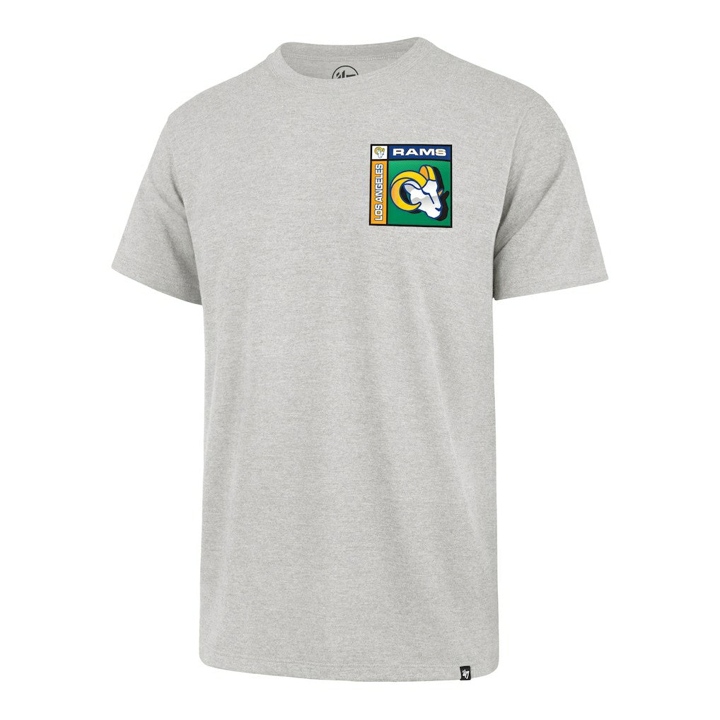 Los Angeles Rams '47 Chrome Plate Franklin T-Shirt Gray - 47 brand