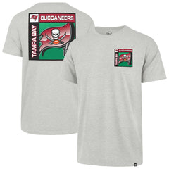 Tampa Bay Buccaneers '47 Chrome Plate Franklin T-Shirt Gray - 47 brand