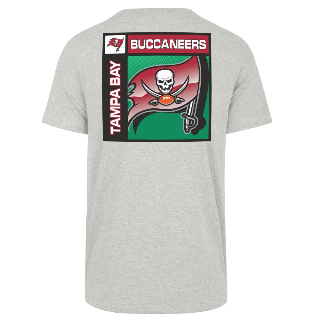 Tampa Bay Buccaneers '47 Chrome Plate Franklin T-Shirt Gray - 47 brand