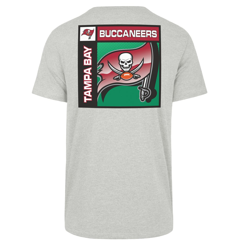 Tampa Bay Buccaneers '47 Chrome Plate Franklin T-Shirt Gray - 47 brand
