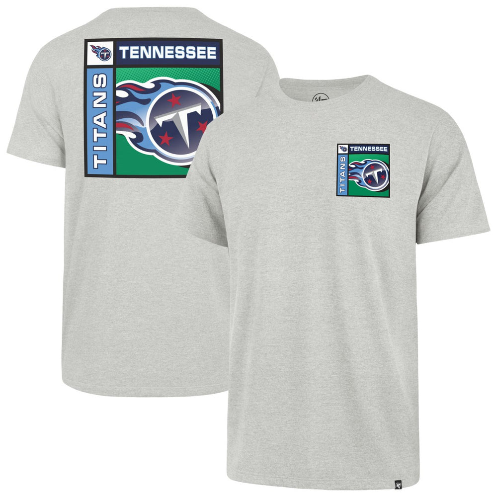 Tennessee Titans '47 Chrome Plate Franklin T-Shirt Gray - 47 brand