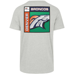 Denver Broncos '47 Chrome Plate Franklin T-Shirt Gray - 47 brand