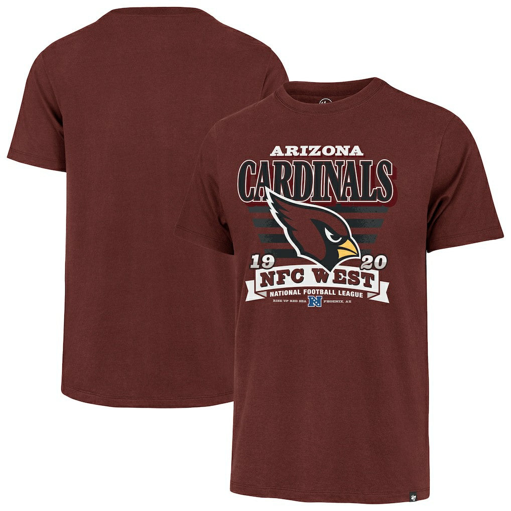 Arizona Cardinals '47 Stripe Splash Franklin T-Shirt Cardinal - 47 brand