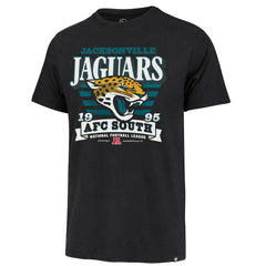 Jacksonville Jaguars '47 Stripe Splash Franklin T-Shirt Black - 47 brand
