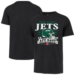 New York Jets '47 Stripe Splash Franklin T-Shirt Black - 47 brand