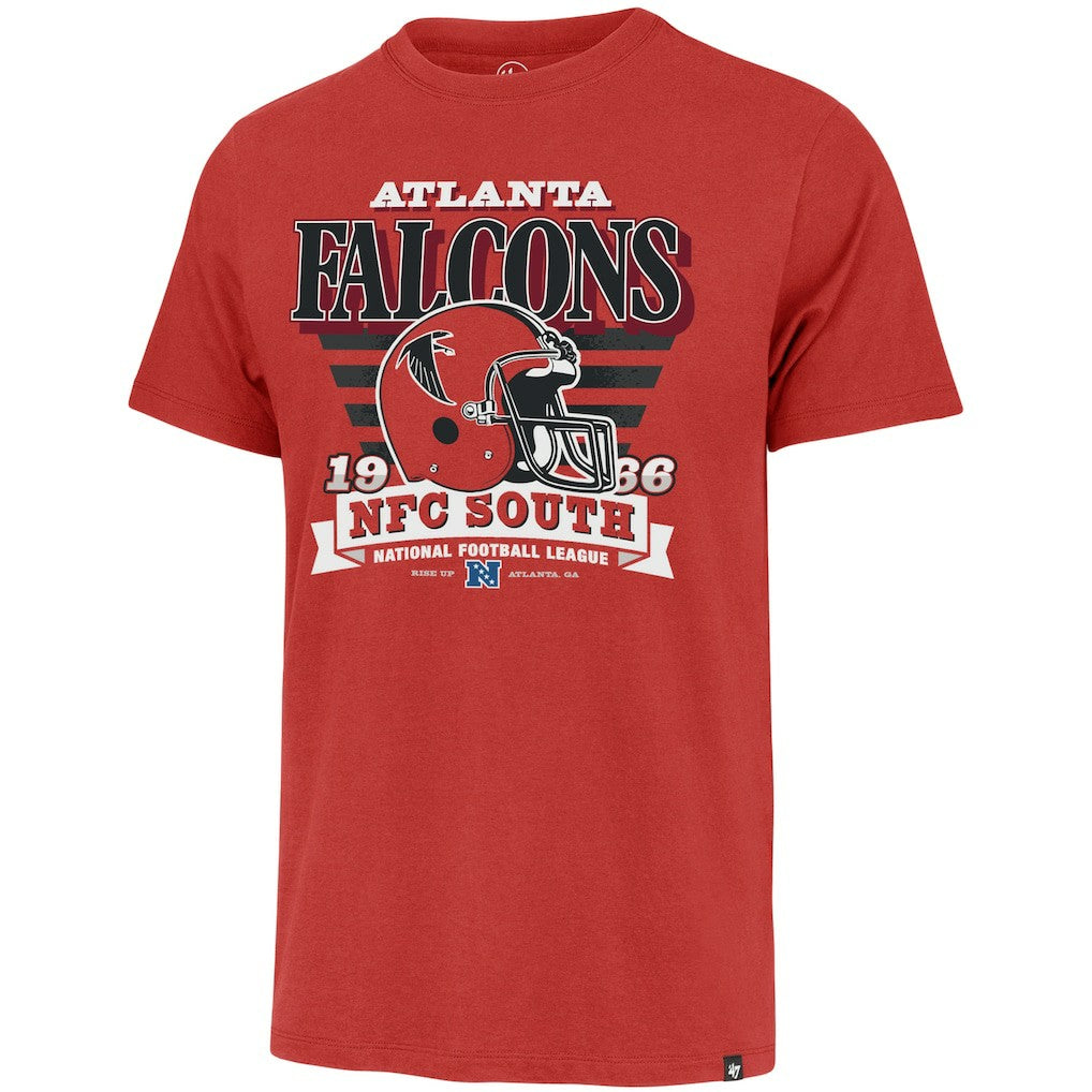 Atlanta Falcons '47 Stripe Splash Franklin Throwback T-Shirt Red - 47 brand
