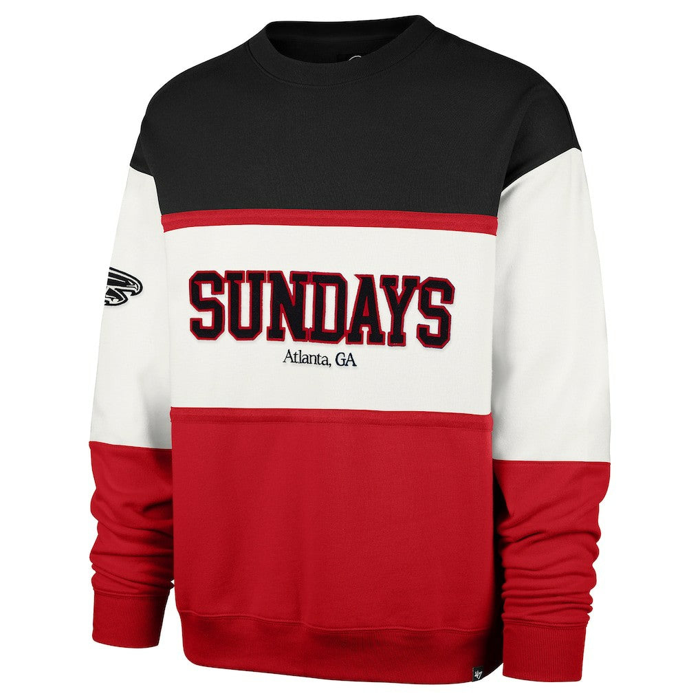 Atlanta Falcons '47 Sundays Breeze By Maximalist Sweatshirt White - 47 brand