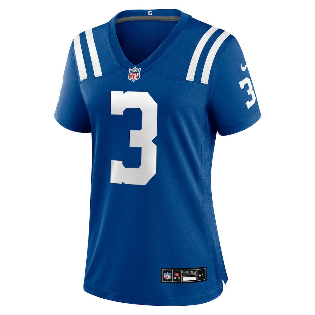 Spencer Shrader Indianapolis Colts Women's Team Game Jersey - Royal | NFL Jerseys