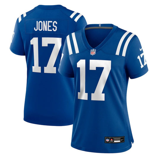 Daniel Jones Indianapolis Colts Women's Team Game Jersey - Royal | NFL Jerseys