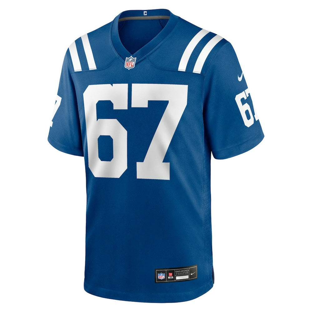 Luke Tenuta Indianapolis Colts Team Game Jersey Royal - Nike