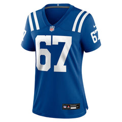 Luke Tenuta Indianapolis Colts Women's Team Game Jersey Royal - Nike