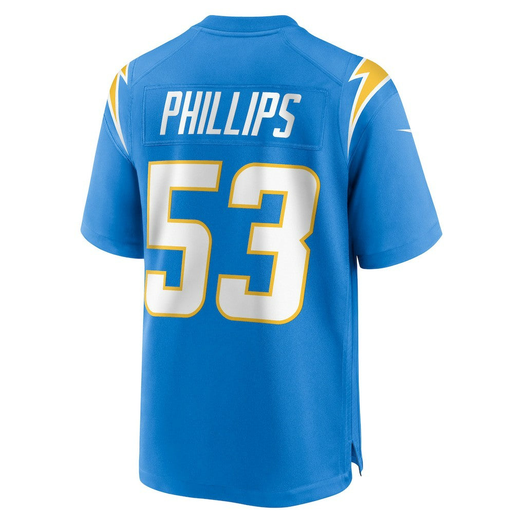 Del'Shawn Phillips Los Angeles Chargers Team Game Jersey Powder Blue - Nike