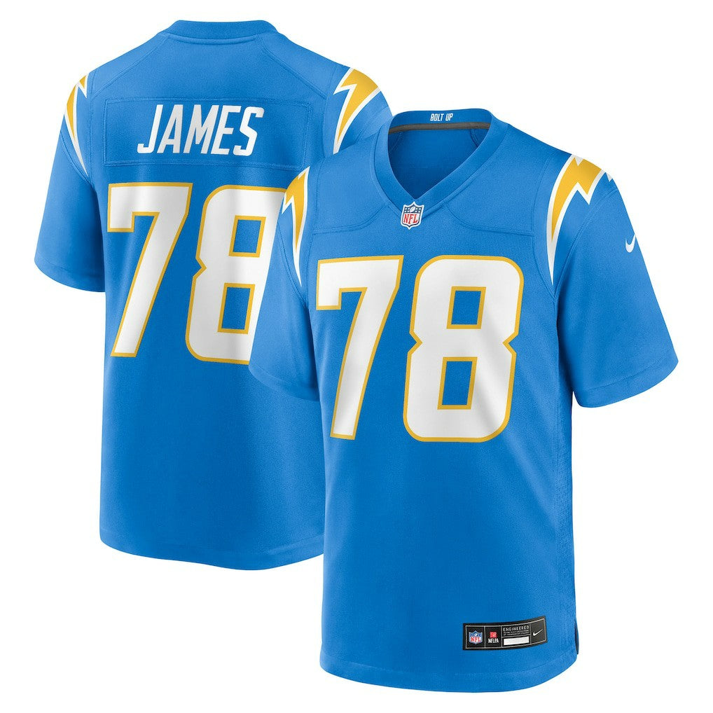 Andre James Los Angeles Chargers Team Game Jersey Powder Blue - Nike