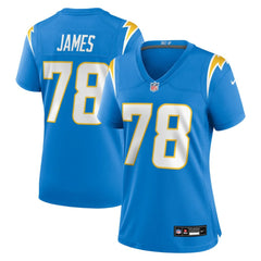 Andre James Los Angeles Chargers Women's Team Game Jersey Powder Blue - Nike