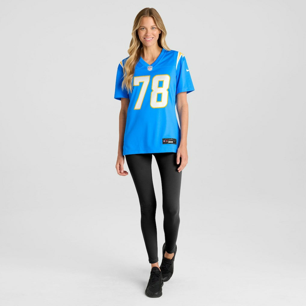 Andre James Los Angeles Chargers Women's Team Game Jersey Powder Blue - Nike