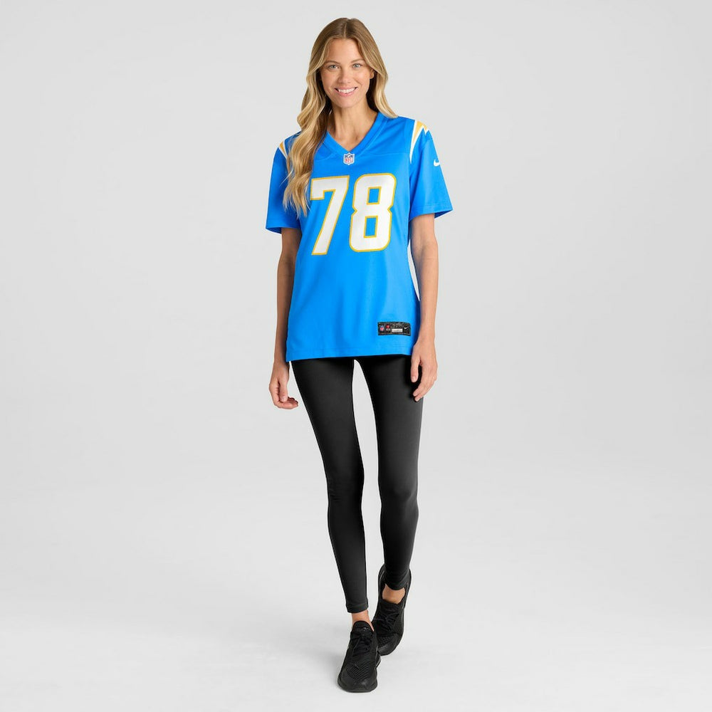 Andre James Los Angeles Chargers Women's Team Game Jersey Powder Blue - Nike