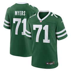 Josh Myers New York Jets Team Game Jersey Legacy Green - Nike