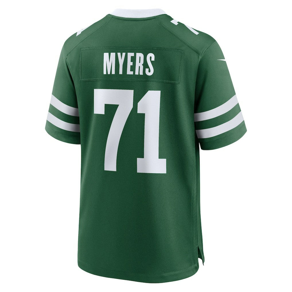 Josh Myers New York Jets Team Game Jersey Legacy Green - Nike