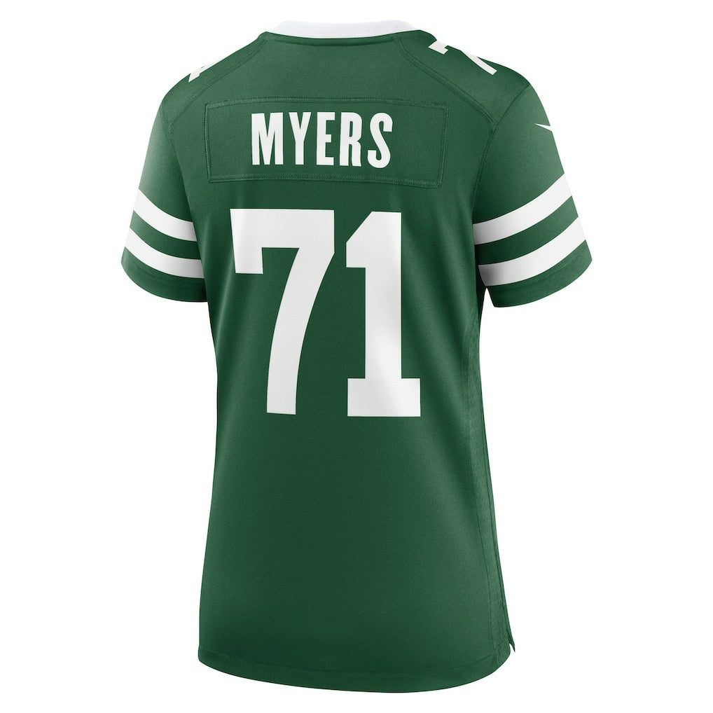 Josh Myers New York Jets Women's Game Jersey Legacy Green - Nike