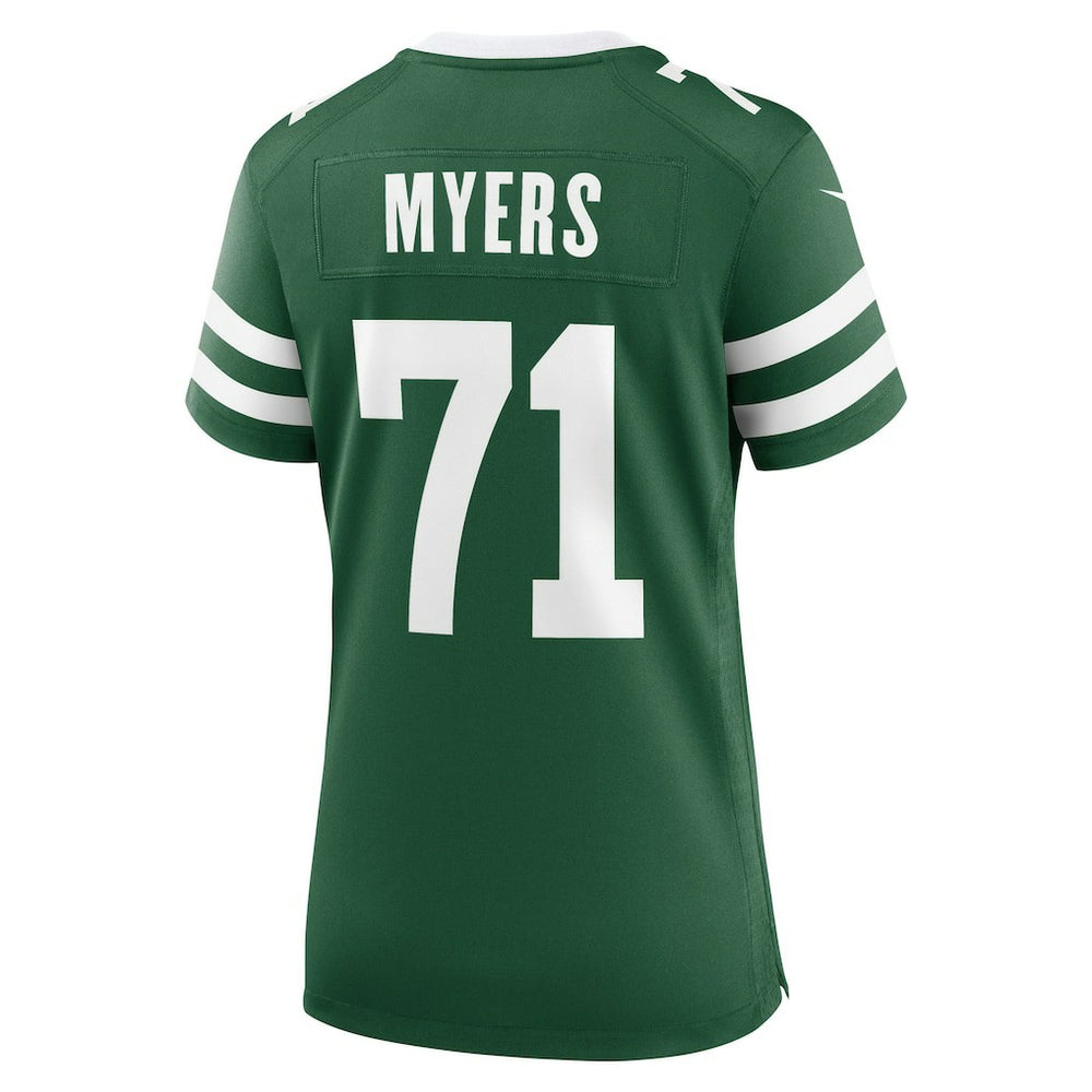 Josh Myers New York Jets Women's Game Jersey Legacy Green - Nike